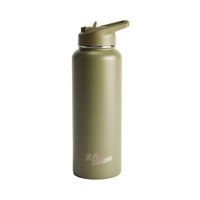 R.M. Williams Straw Cap Water Bottle