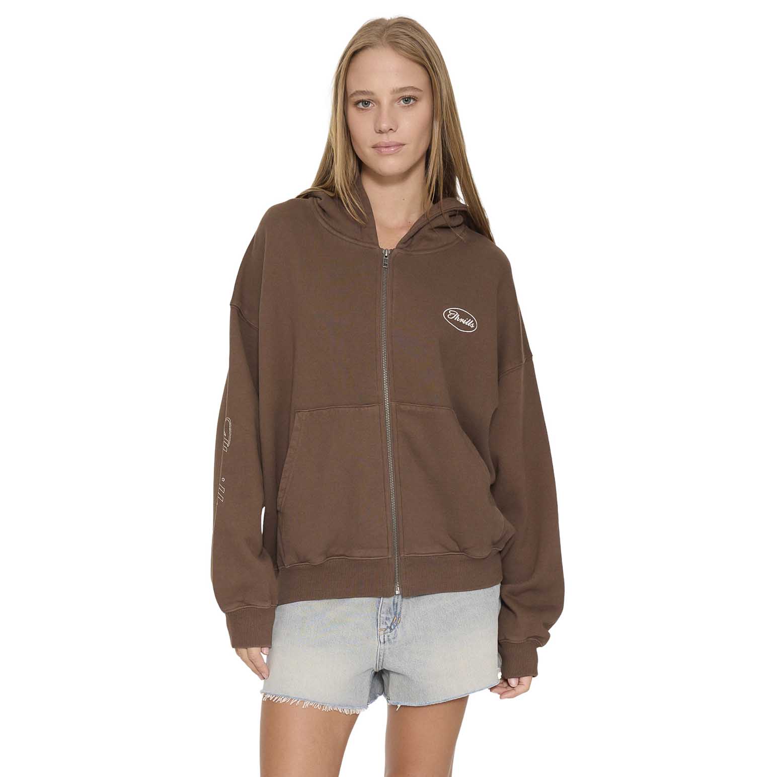 Thrills Last Stop Zip Box Hoodie