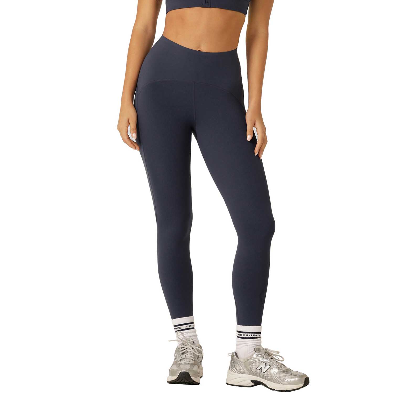Lorna Jane Contour Sculpt No Chafe Ankle Biter Leggings
