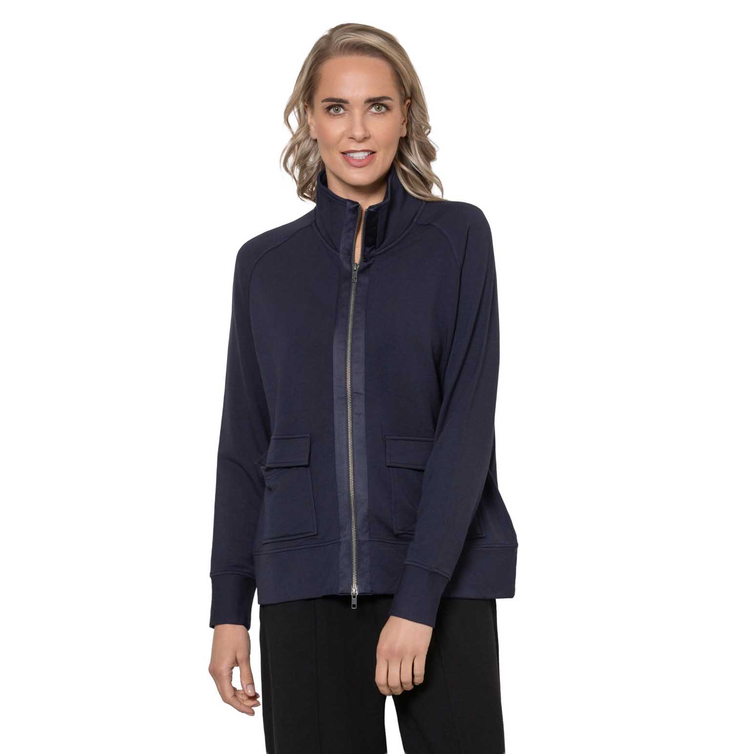 B Essentials by Ballantynes Super Soft Zip Through Sweatshirt