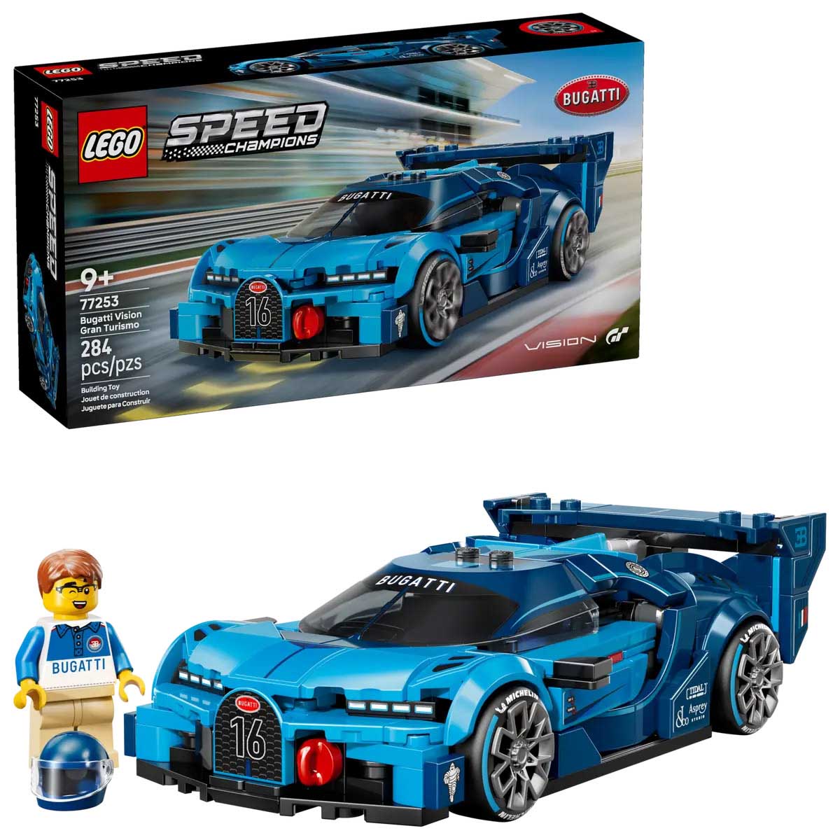 LEGO Speed Champions Bugatti Vision GT Hyper Sports Car