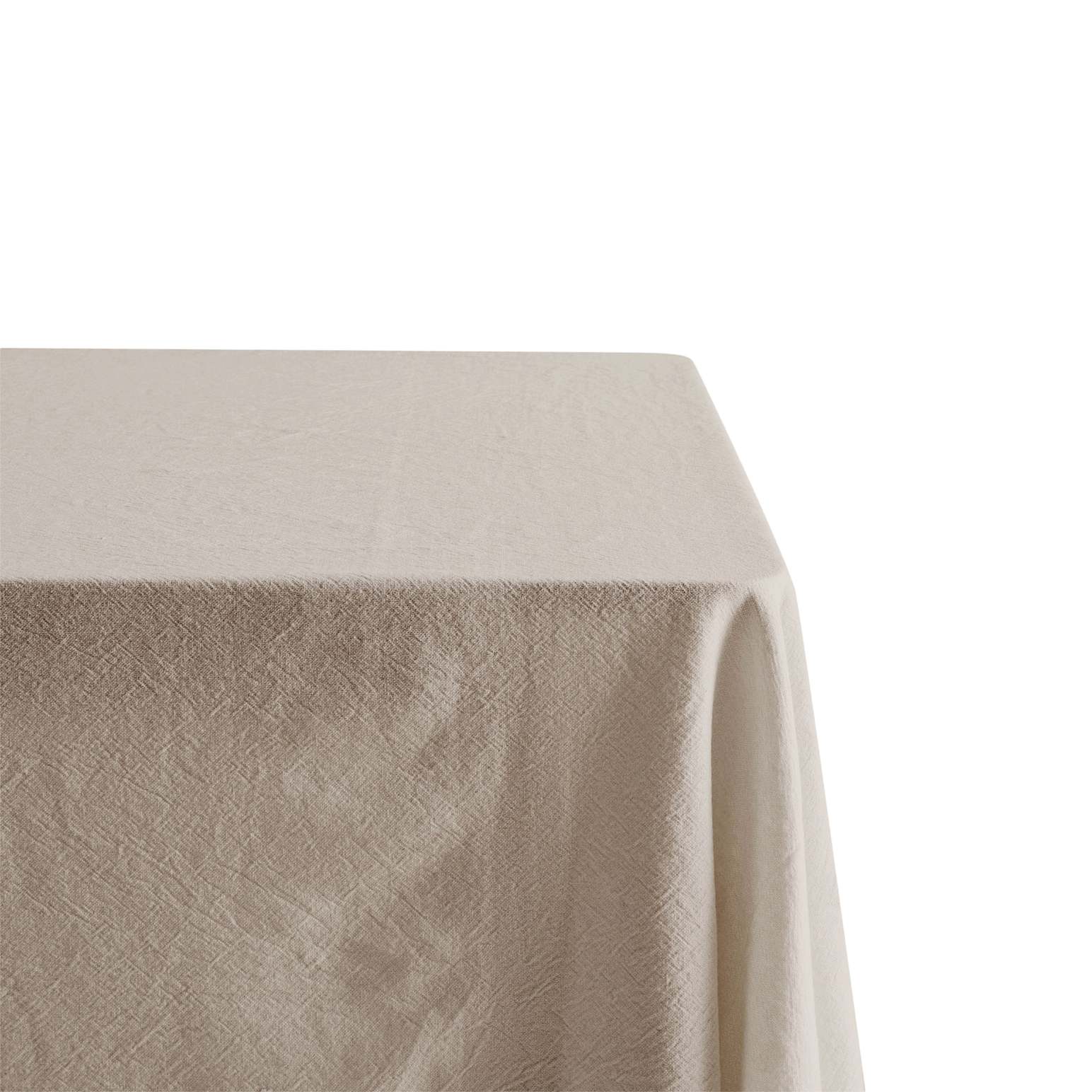Citt&agrave; Washed Cotton Tablecloth Natural