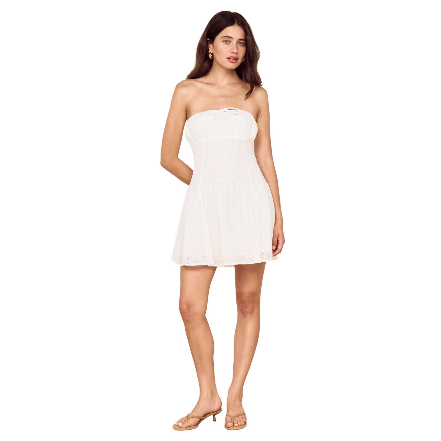 MINKPINK Anais Embroidered Mini Dress