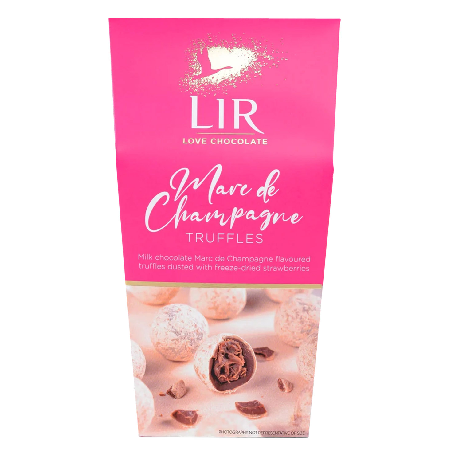 LIR Marc De Champagne Truffles 135g