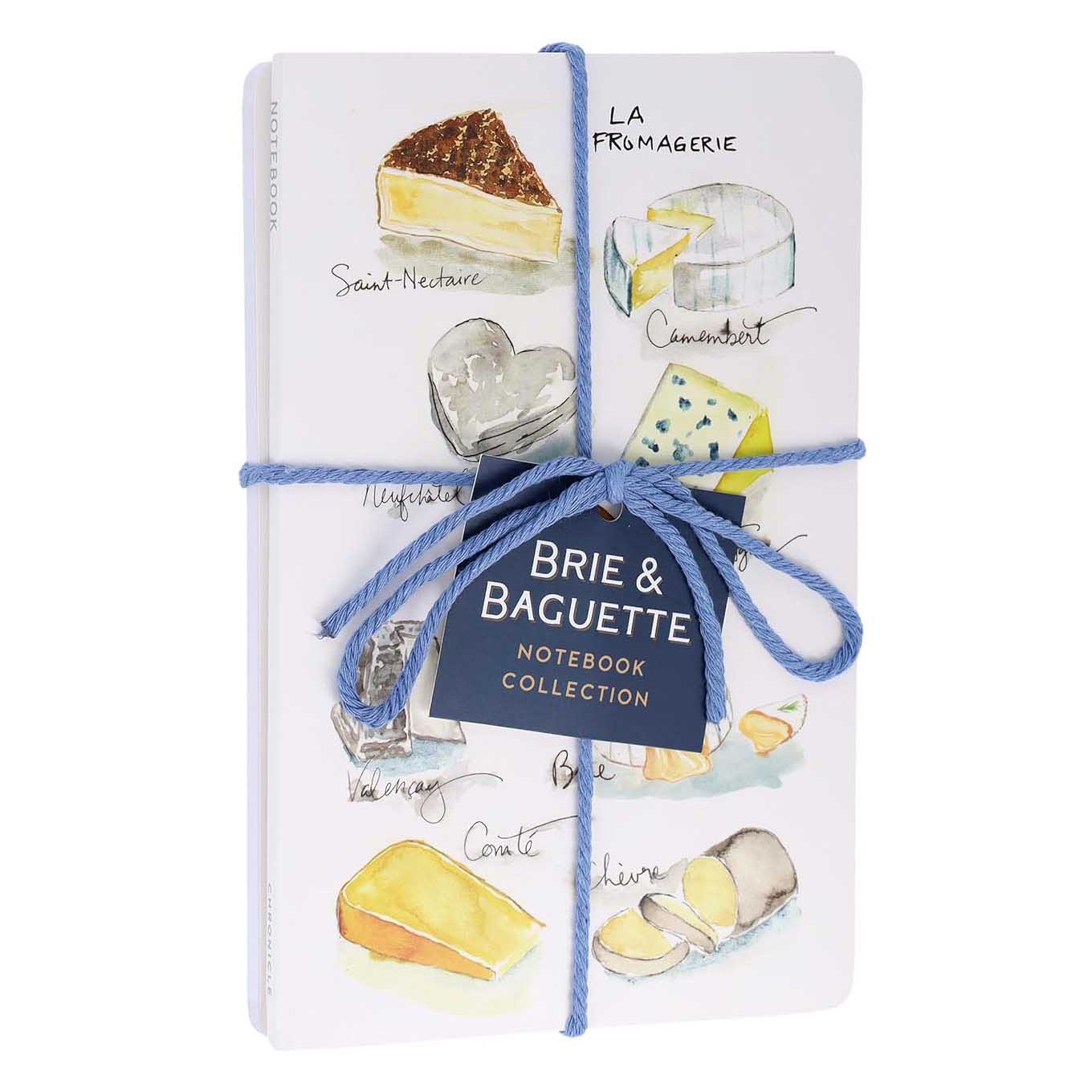 Brie & Baguette Notes: 20 Notecards & Envelopes