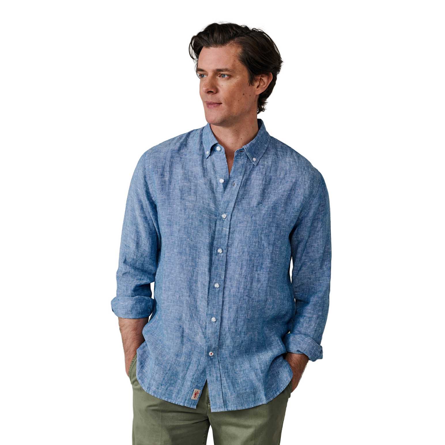 Aubin Worlaby Linen Shirt