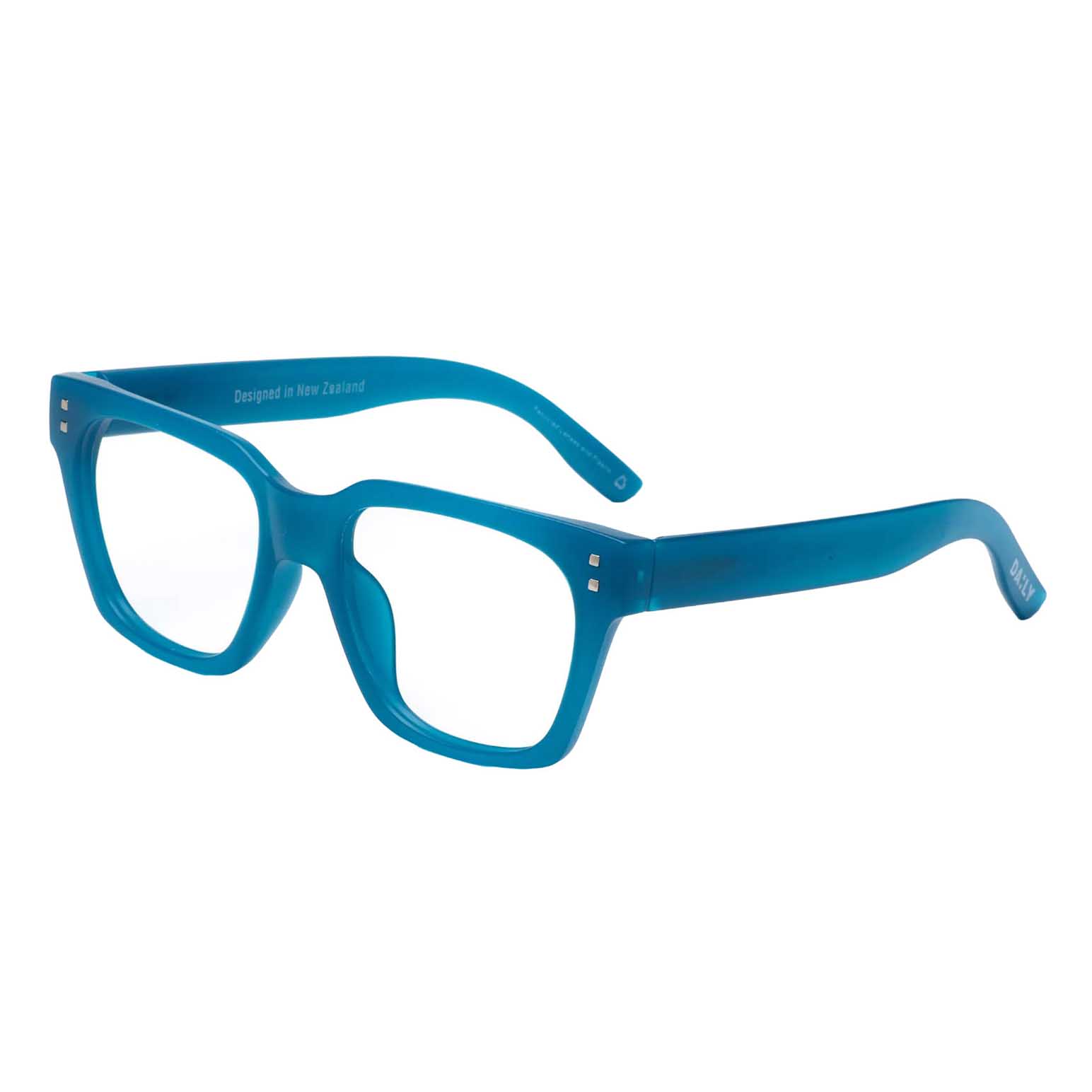Daily Eyewear 10am Turquoise Reading Glasses