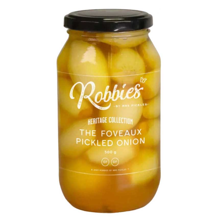 Robbies Heritage Collection The Foveaux Pickled Onion 500g