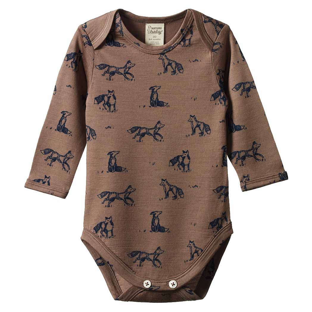 Nature Baby Merino Essential LS Bodysuit