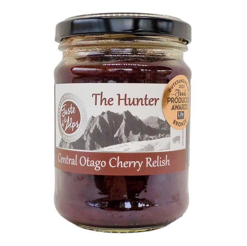 Taste Of The Alps The Hunter Central Otago Cherry Relish 260g