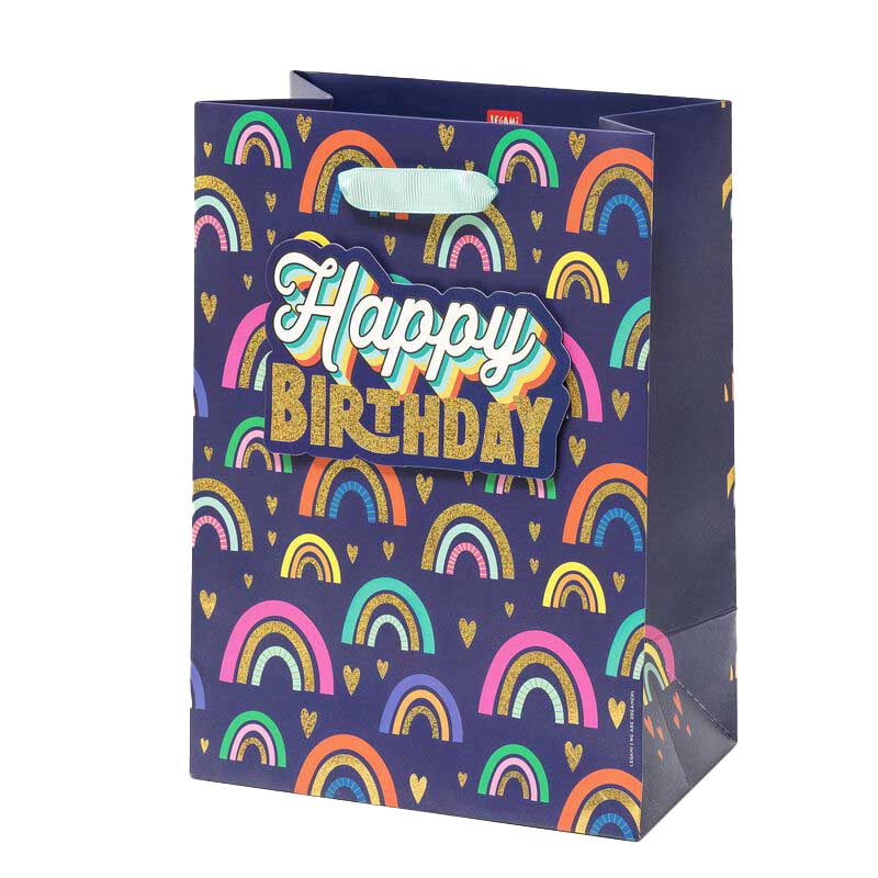 Legami Rainbow Medium Gift Bag