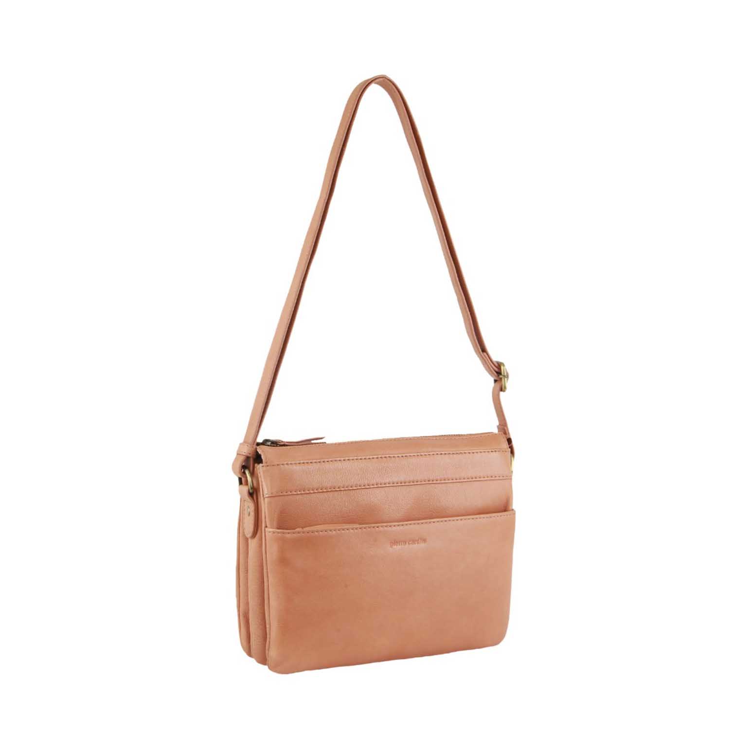 Pierre Cardin Classic Ladies Leather Crossbody Bag