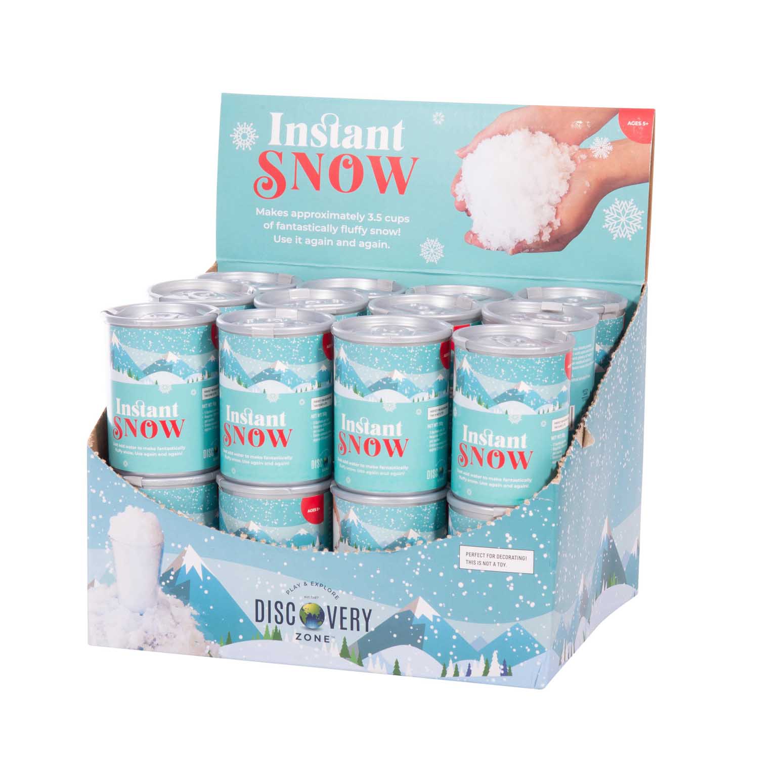 Discovery Zone Instant Snow