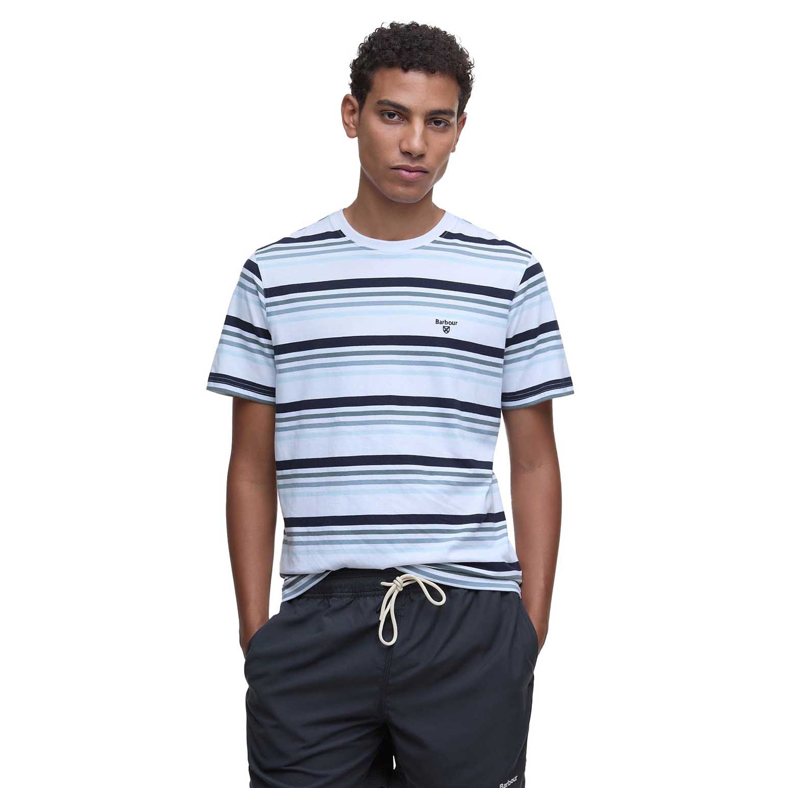Barbour Houstead Stripe Tailored Fit T-Shirt