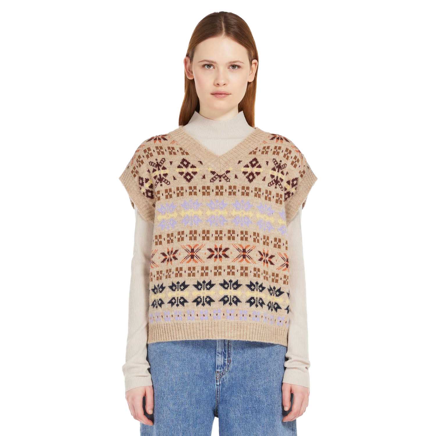 Weekend Max Mara Valvola Knitted Waistcoat