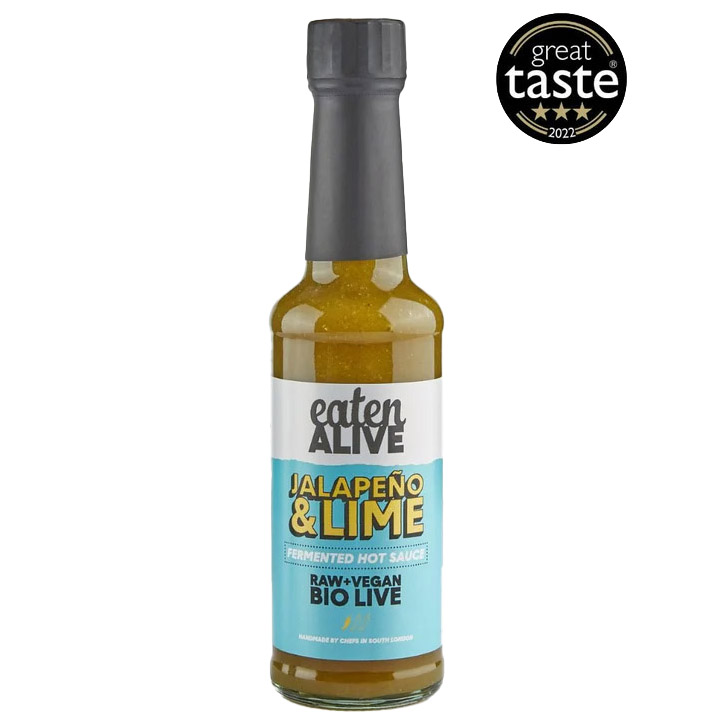 Eaten Alive Jalapeno And Lime Fermented Hot Sauce 150ml