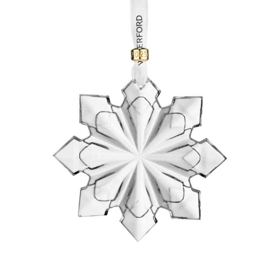Waterford Annual Snowcrystal Ornament 2025