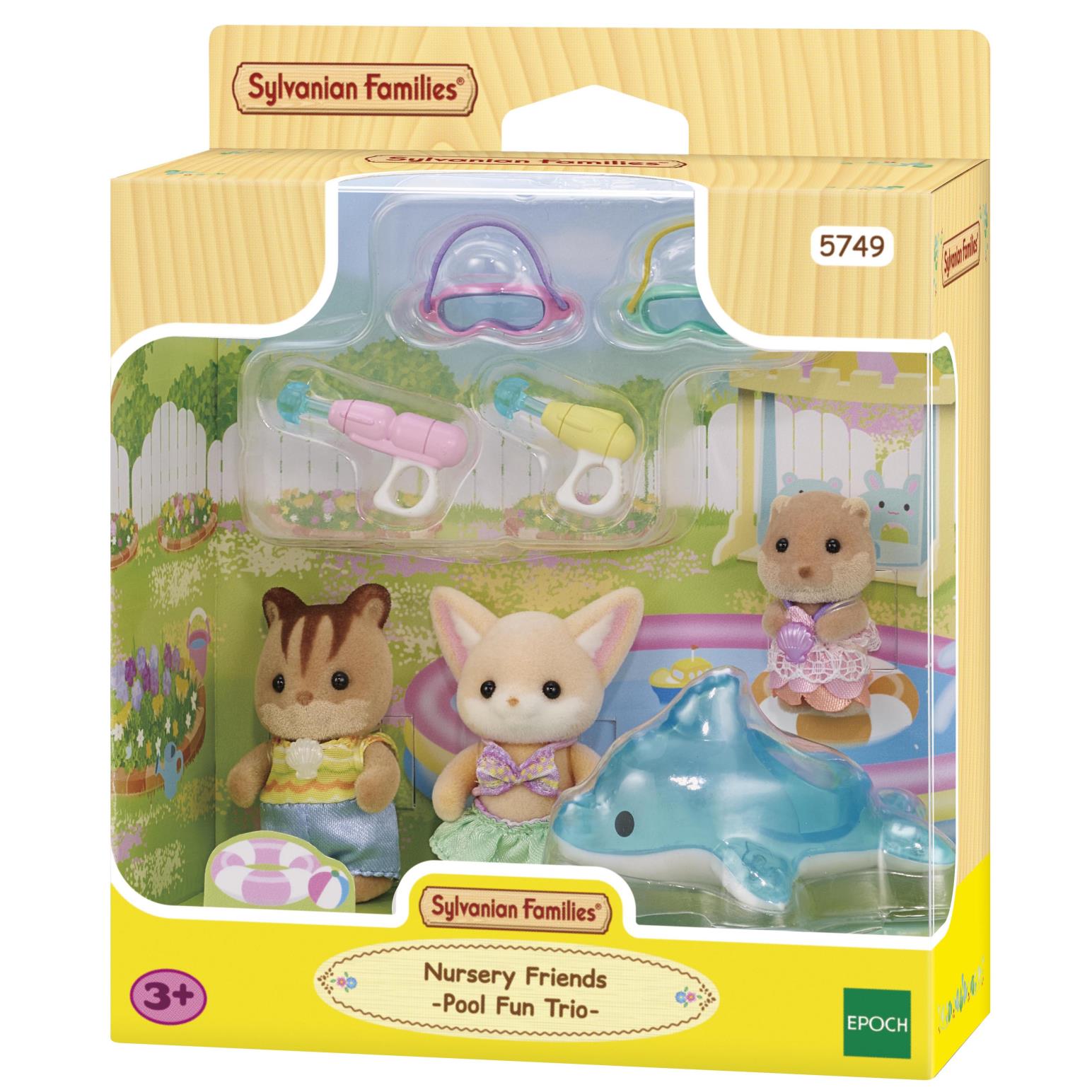 Sylvanian Families Nursery Friends - Pool Fun Trio