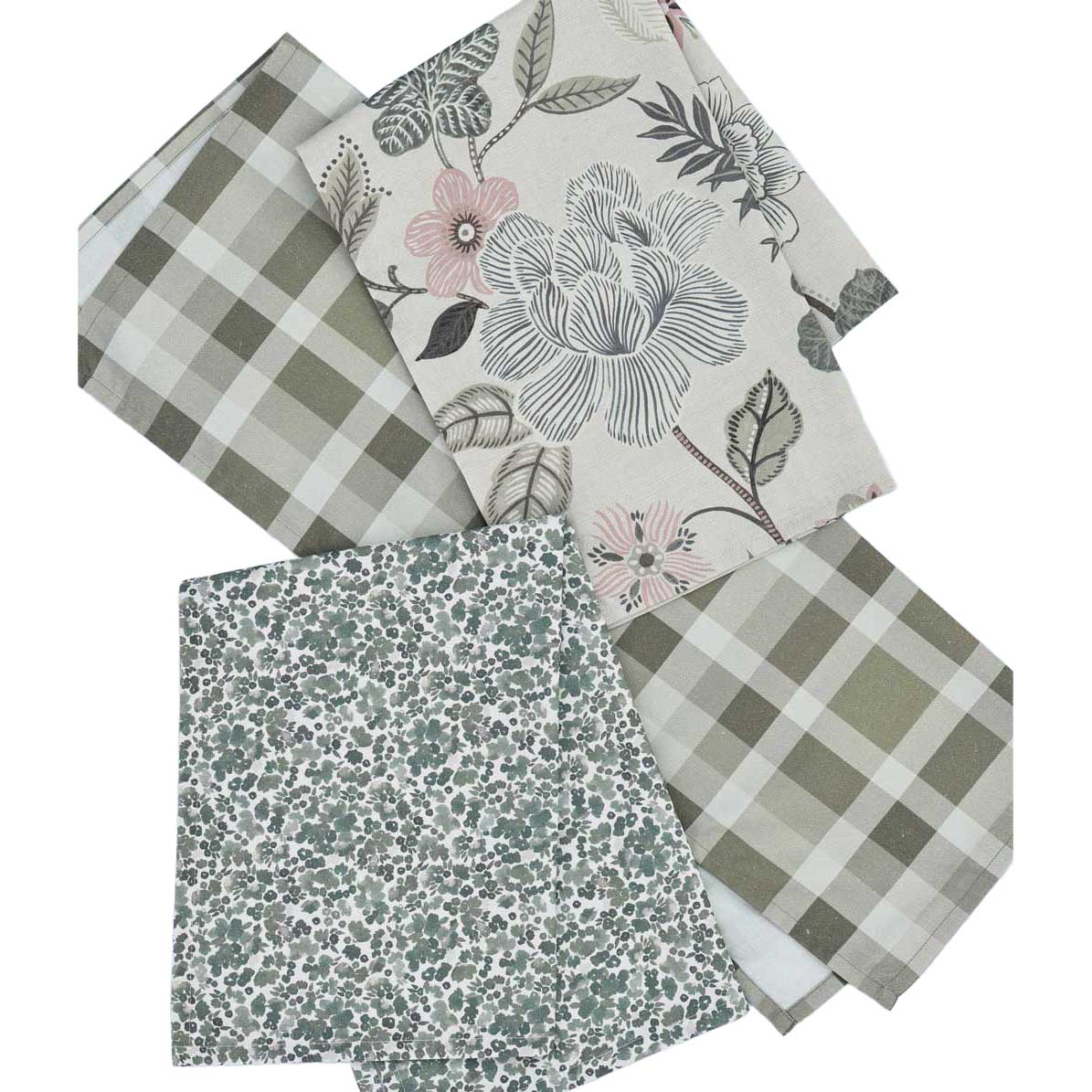 MM Linen Tea Towel Set Of 3 50x70 - Mabel