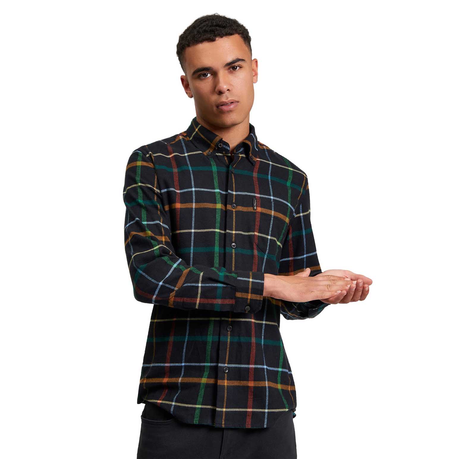 Ben Sherman Oversized Brushed Check Shirt
