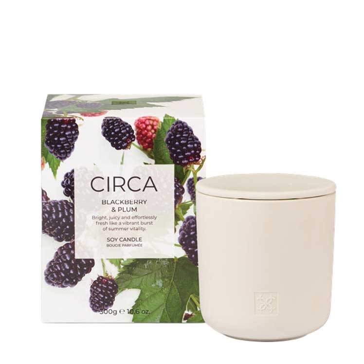 CIRCA Blackberry & Plum Candle 300g