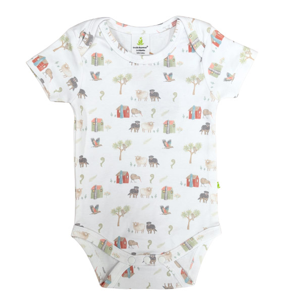 HRB Jacobi Farm Muster Short Sleeve Bodysuit