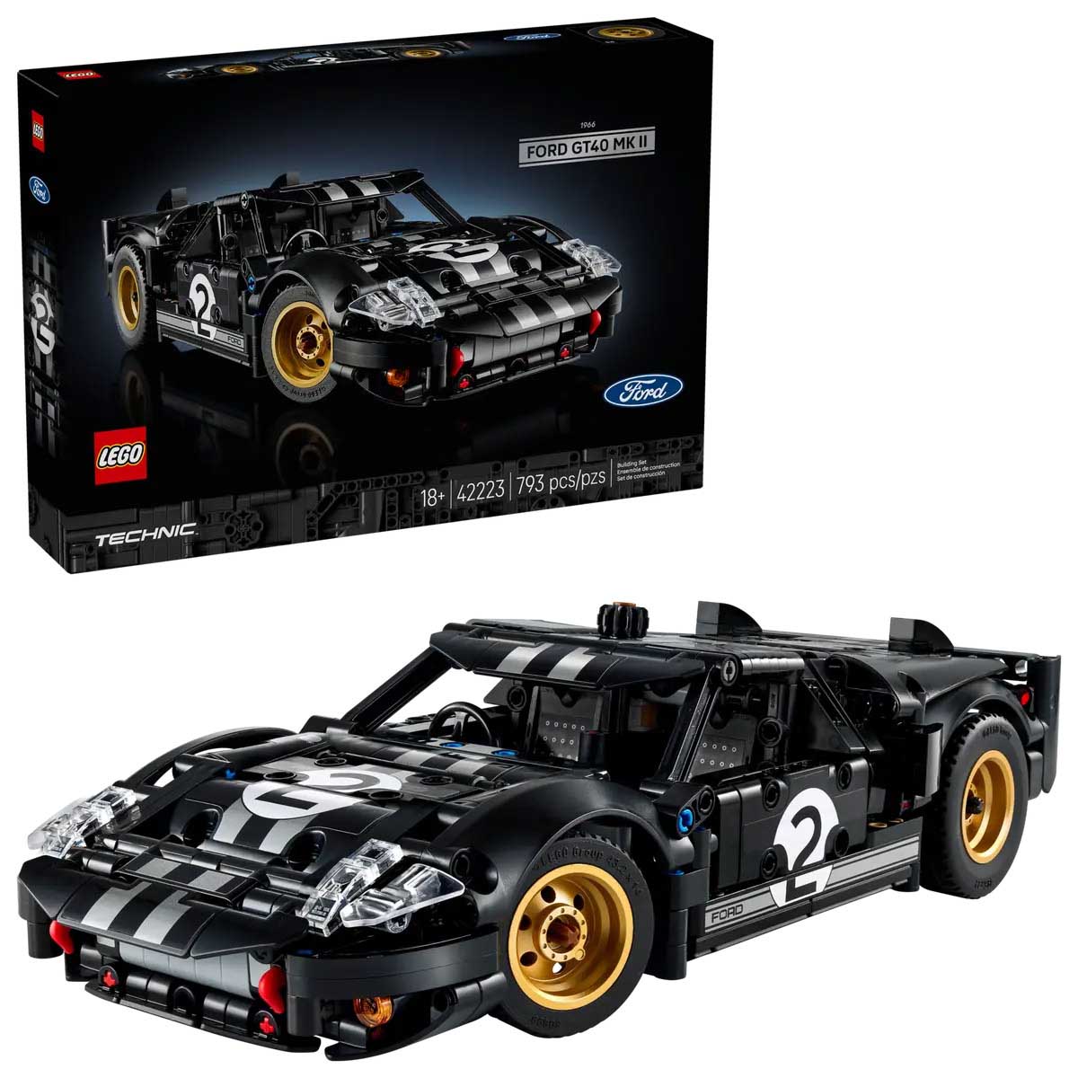 LEGO Technic&trade; 1966 Ford GT40 MKI Race Car