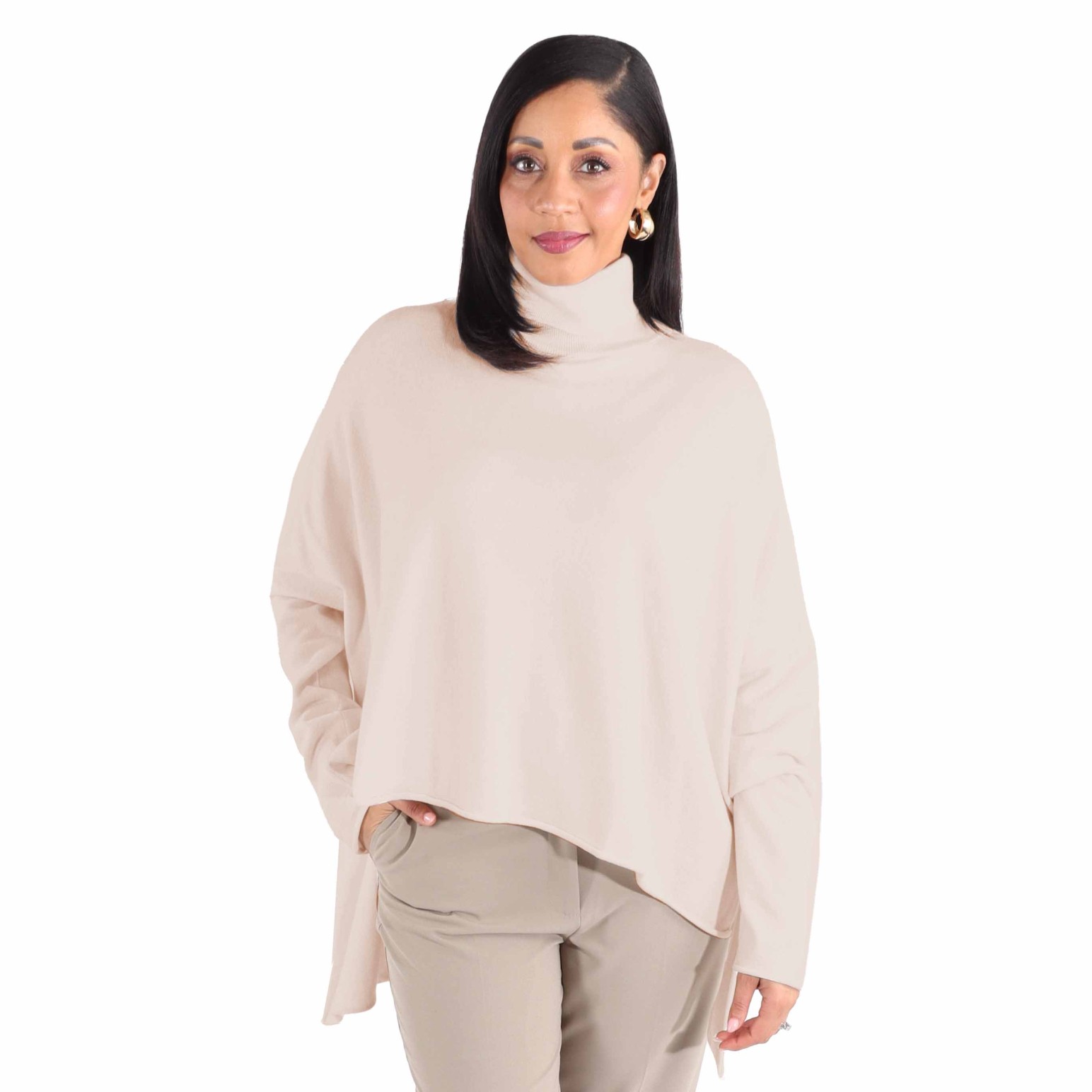 La Vaca Loca Lizeth Roll Neck Knit