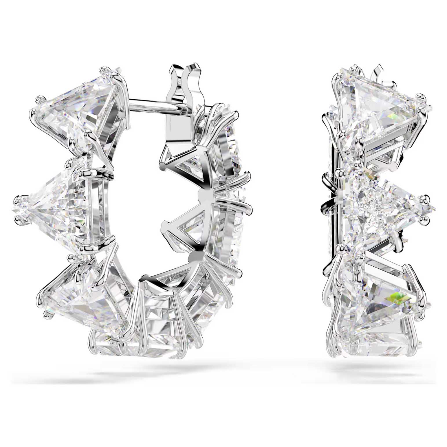 Swarovski Matrix Hoop Earrings