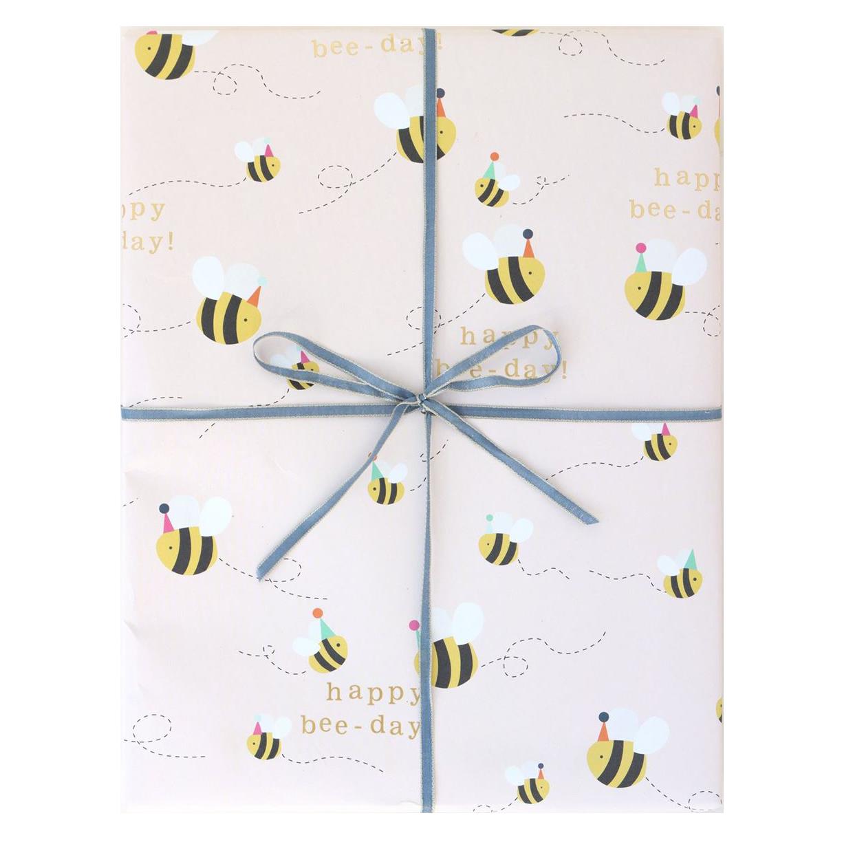 Happy Bee-Day Wrap