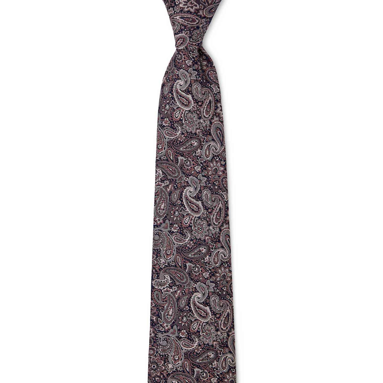 Cambridge Tonal Paisley 7.5cm Tie