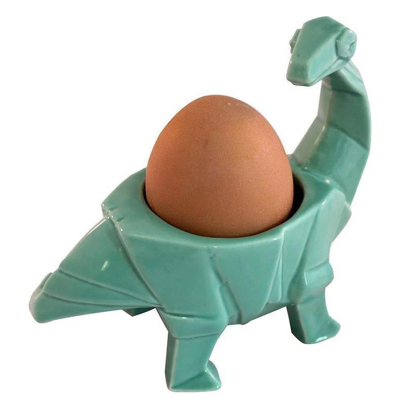 House Of Disaster Origami Turquoise Egg Cup