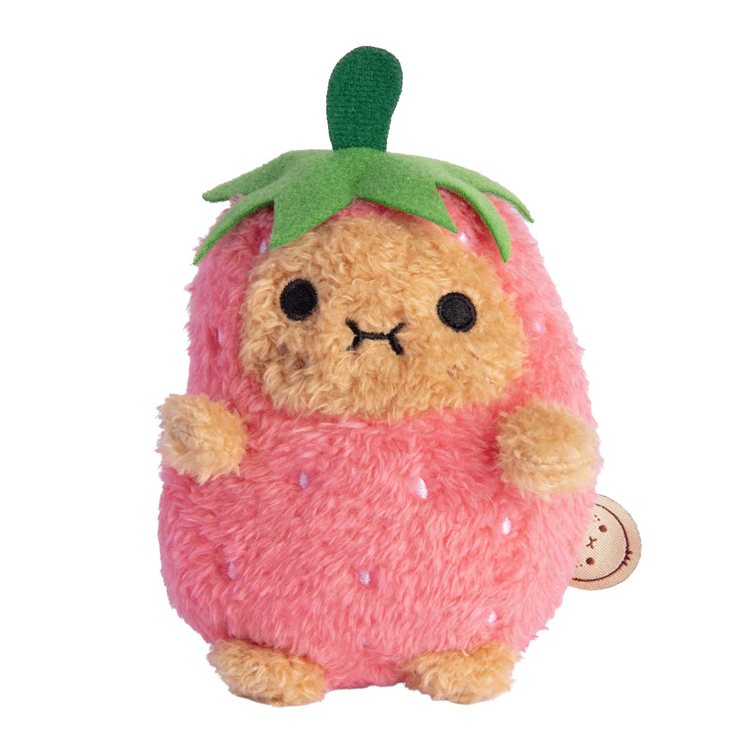 Noodoll Strawberry Ricespud Mini Sitting Plush