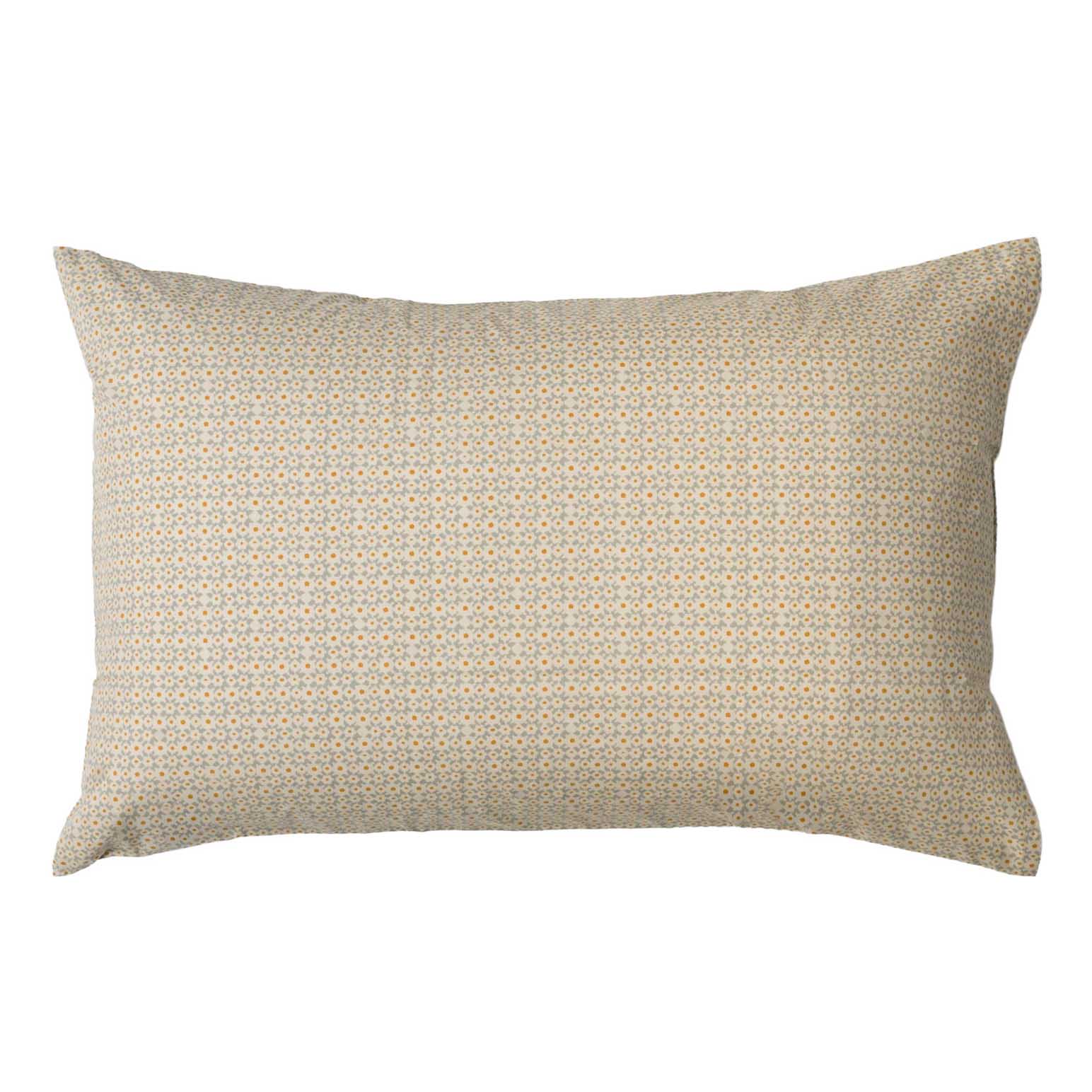 Citt&agrave; Porto Pillowcase Pair Cloud/Pumpkin 76x50cm
