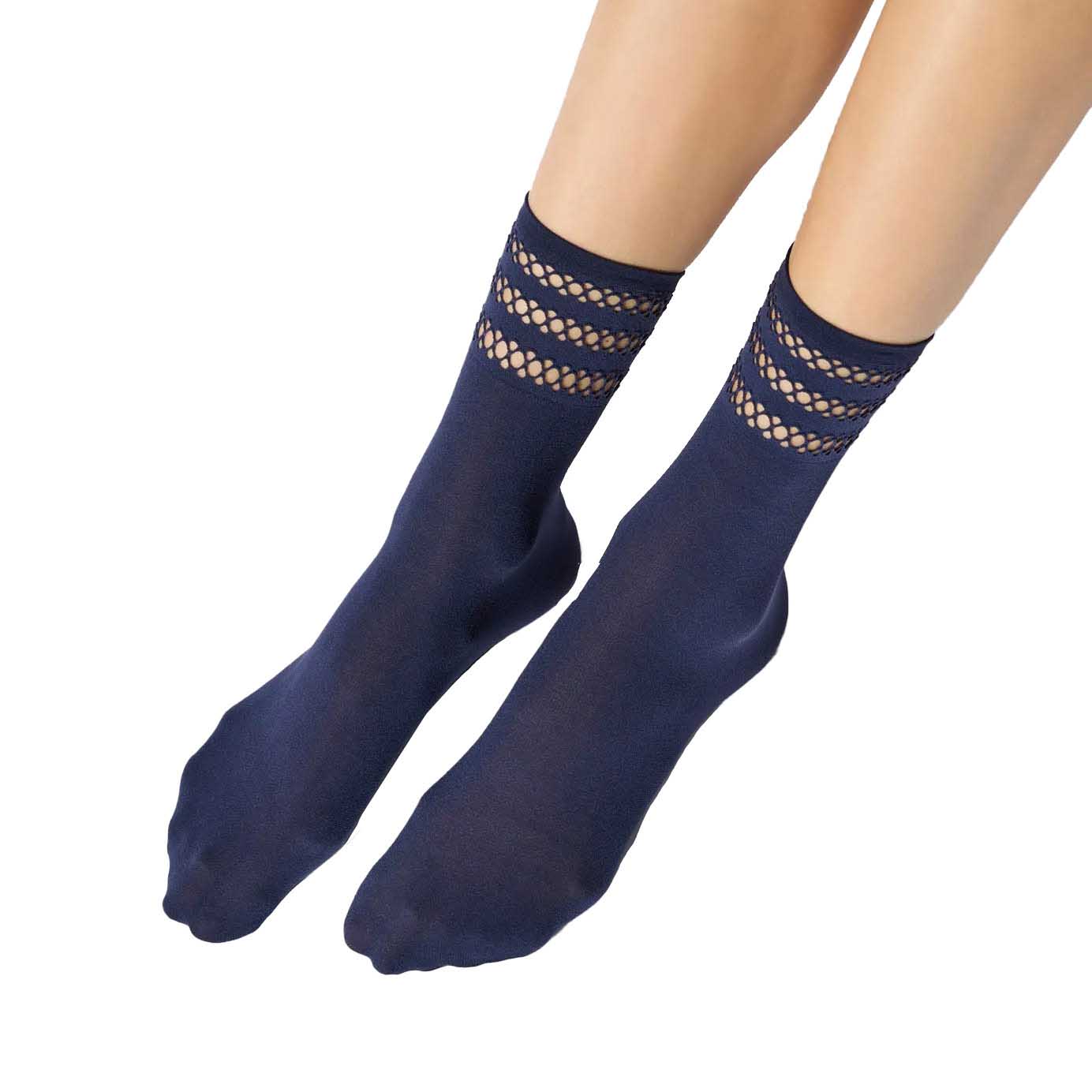 Oroblu Net Pattern Socks 2 Pack