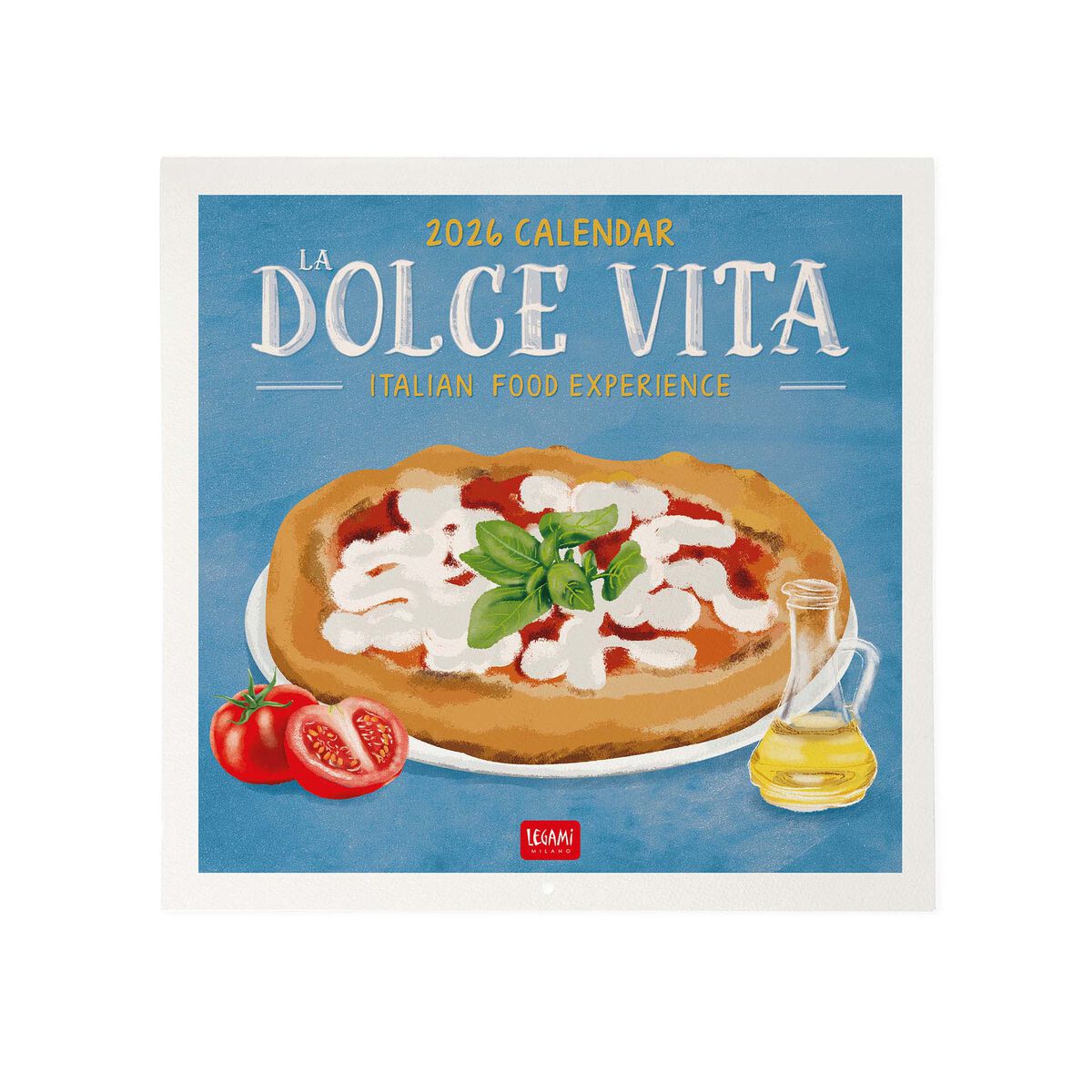 Legami La Dolce Vita 2026 Wall Calendar 30x29cm