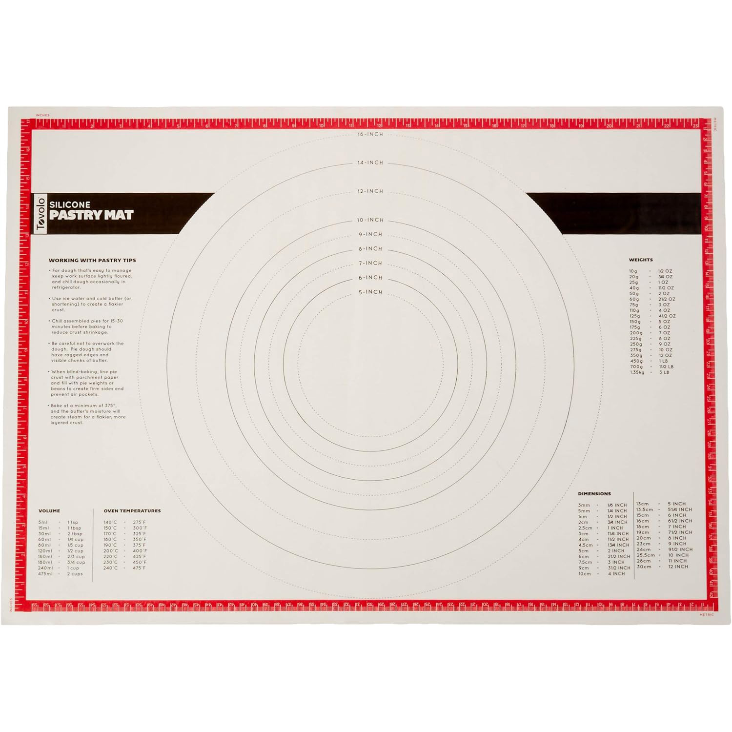 Tovolo Pastry Mat