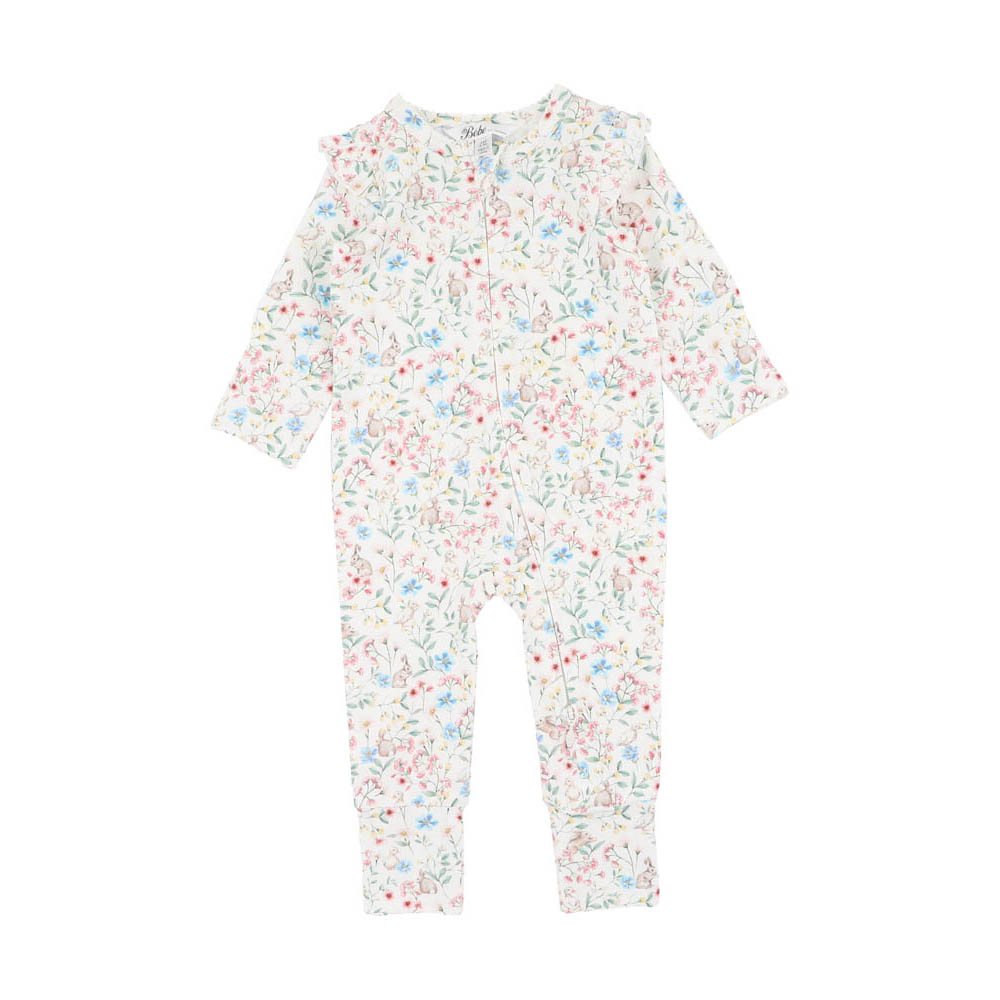Bébé Bonnie Organic Ls Zipsuit