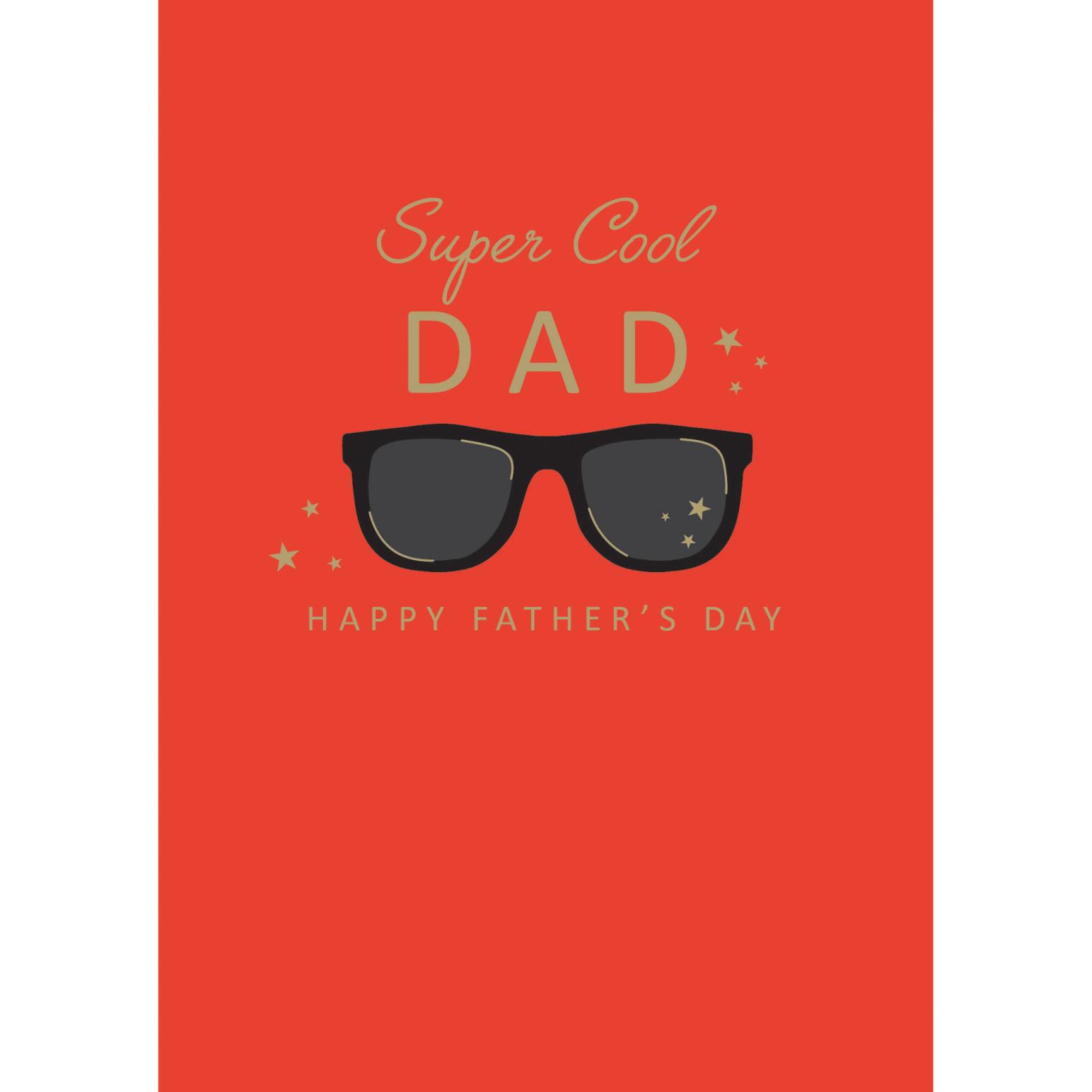 Image Gallery Super Cool Dad Father's Day Card