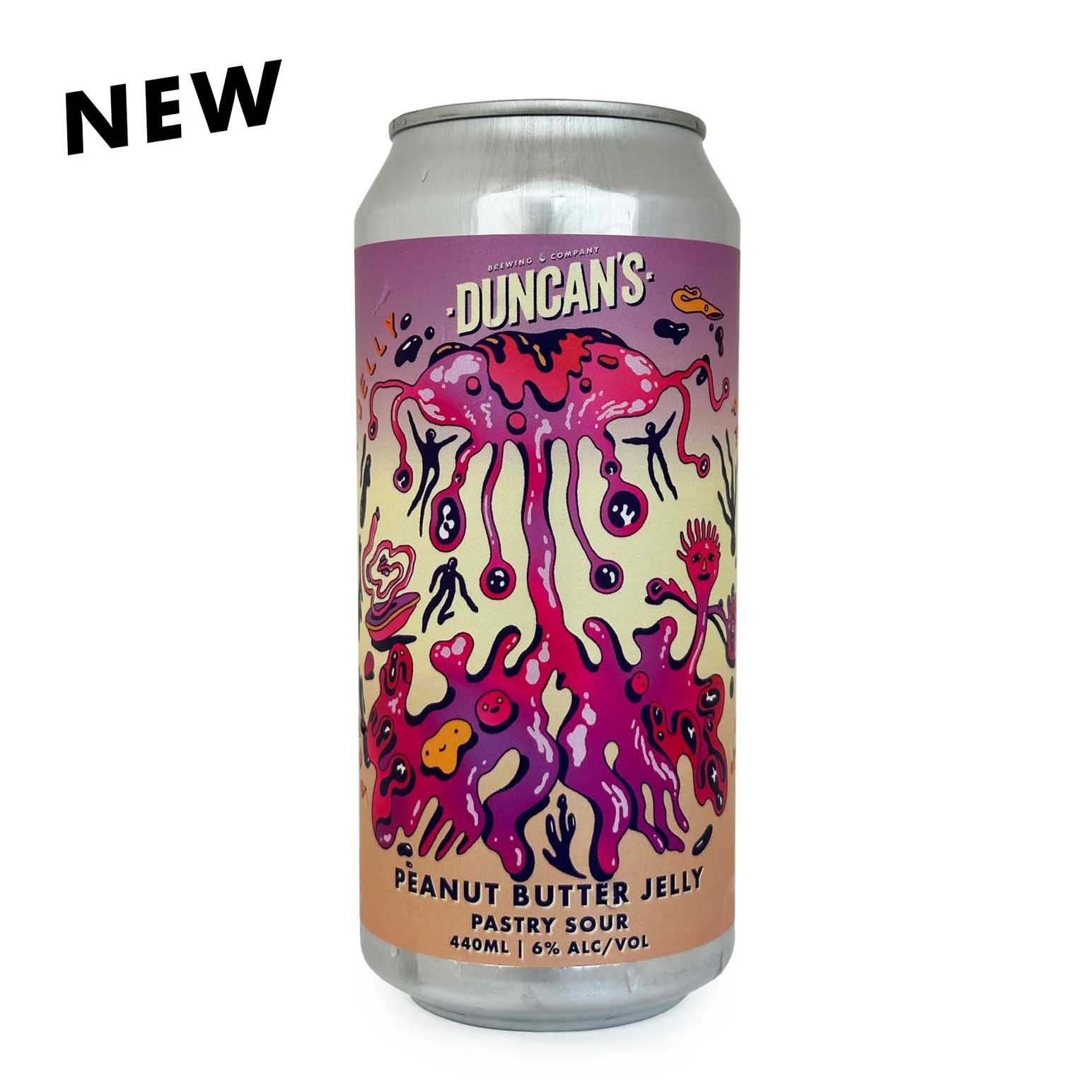 Duncan's Peanut Butter Jelly Pastry Sour 6% 440ml