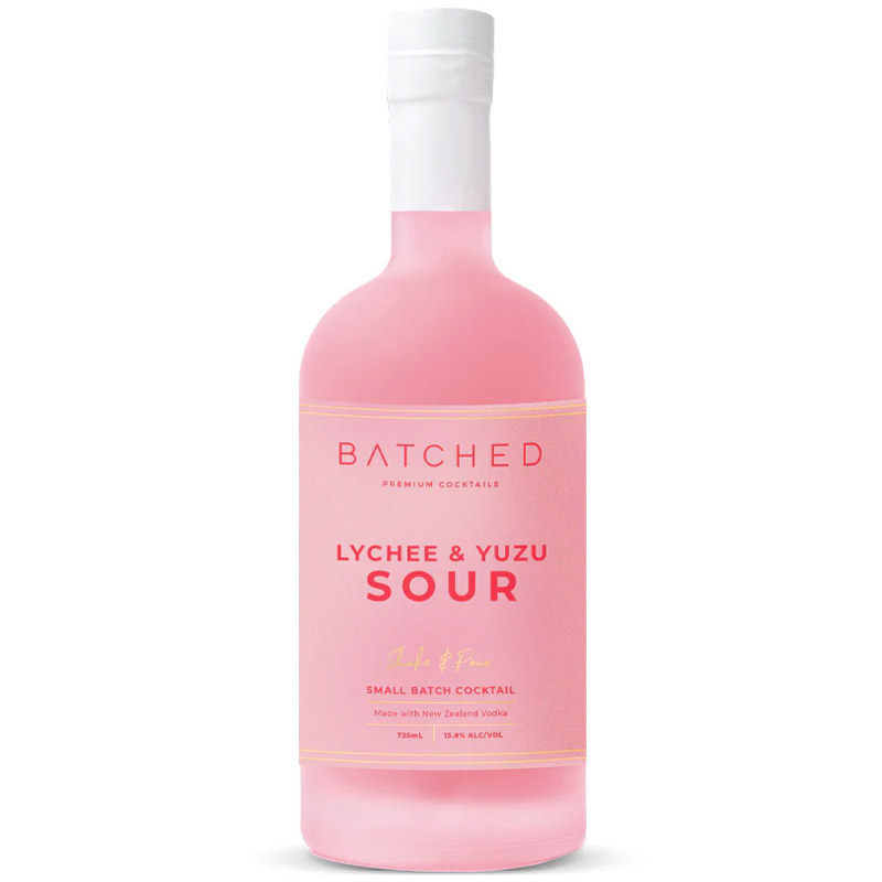 Batched Lychee & Yuzu Sour 725ml