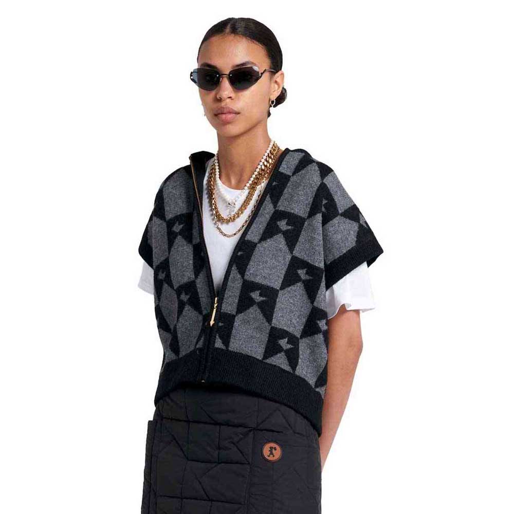 Karen Walker Monogram Knit Vest