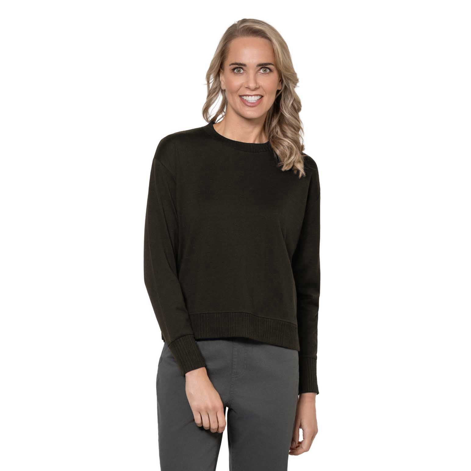 B Essentials by Ballantynes Rib Trim Jumper