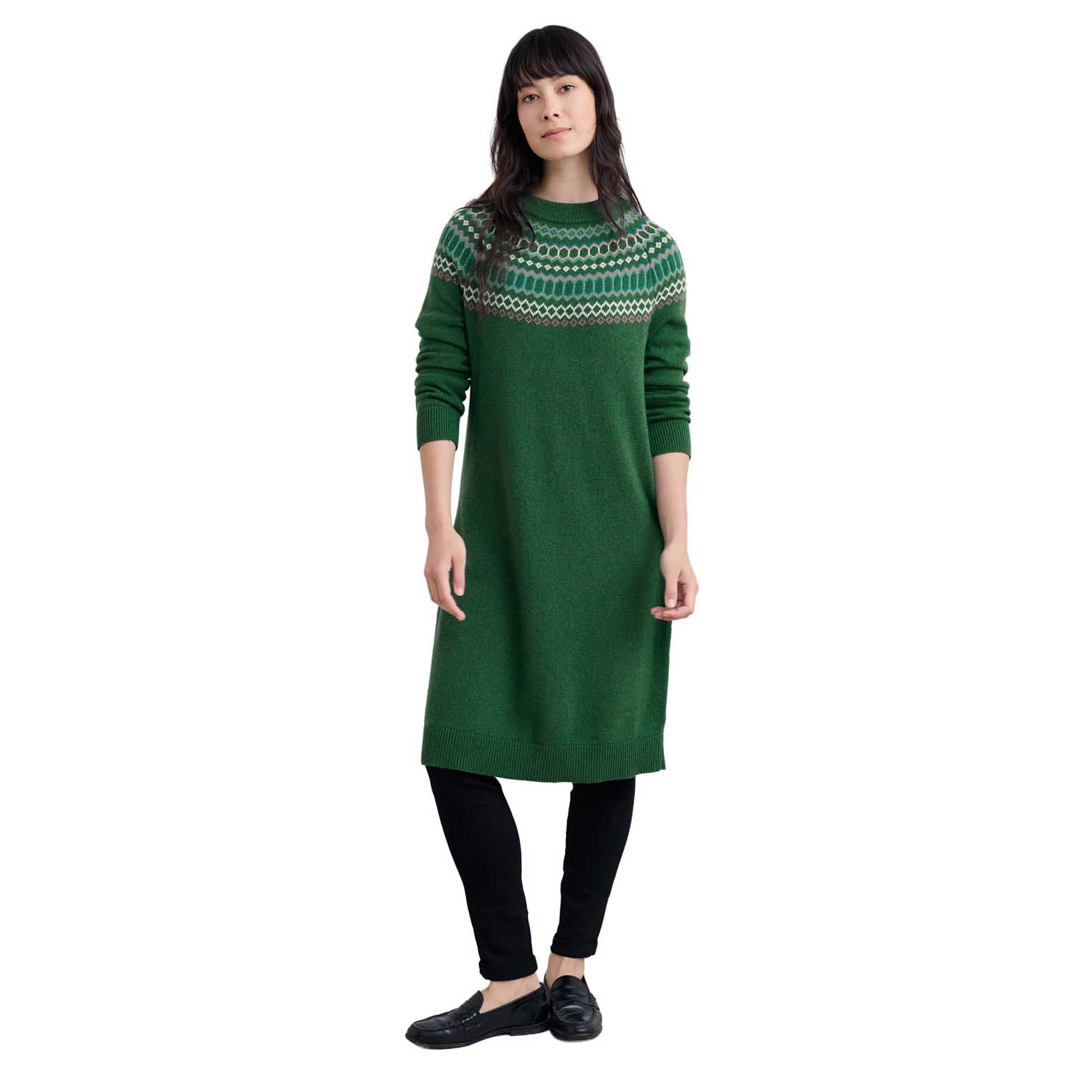 Seasalt Cornwall Bird Ring Dress Modernist Dark Forage