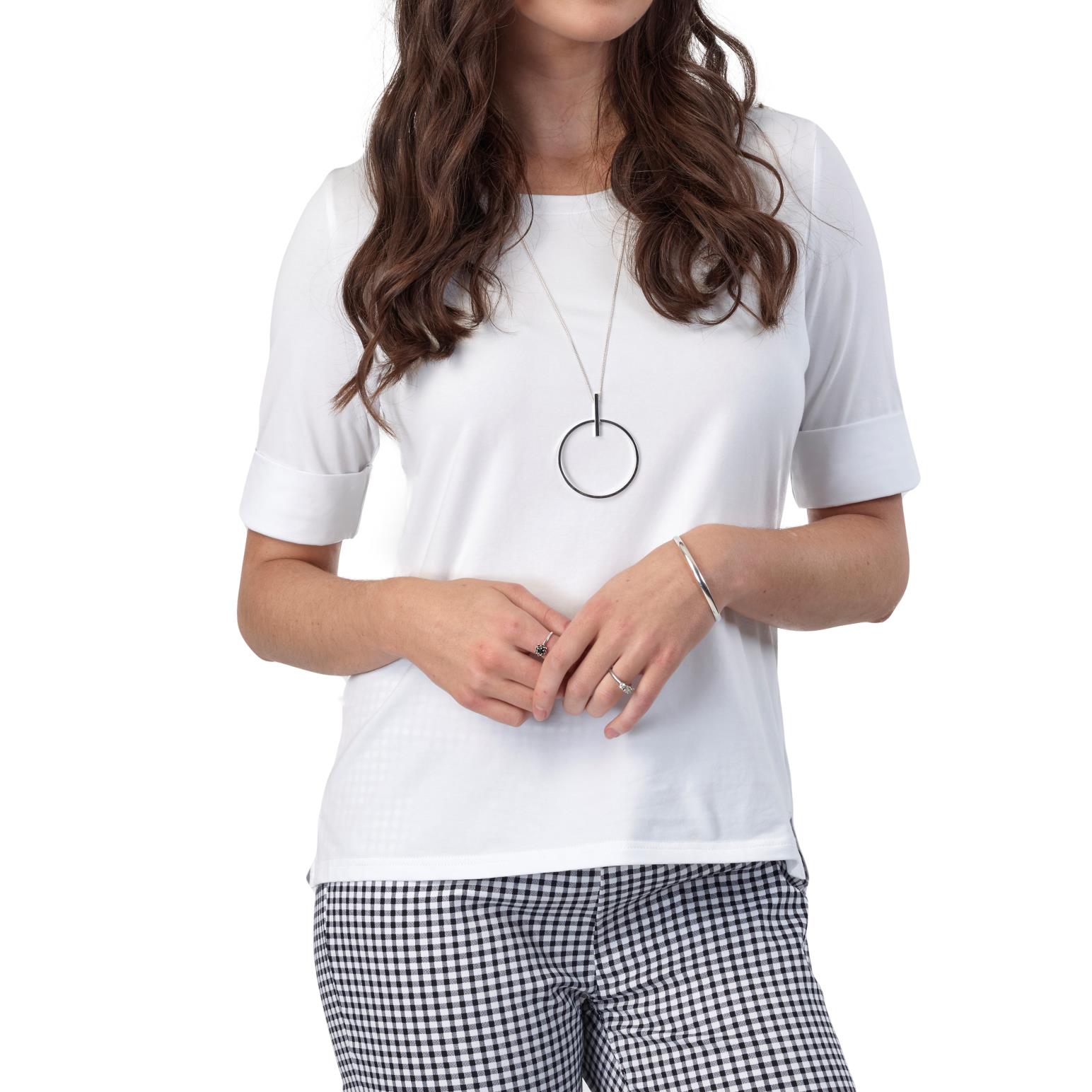 Vassalli Boat Neck Top