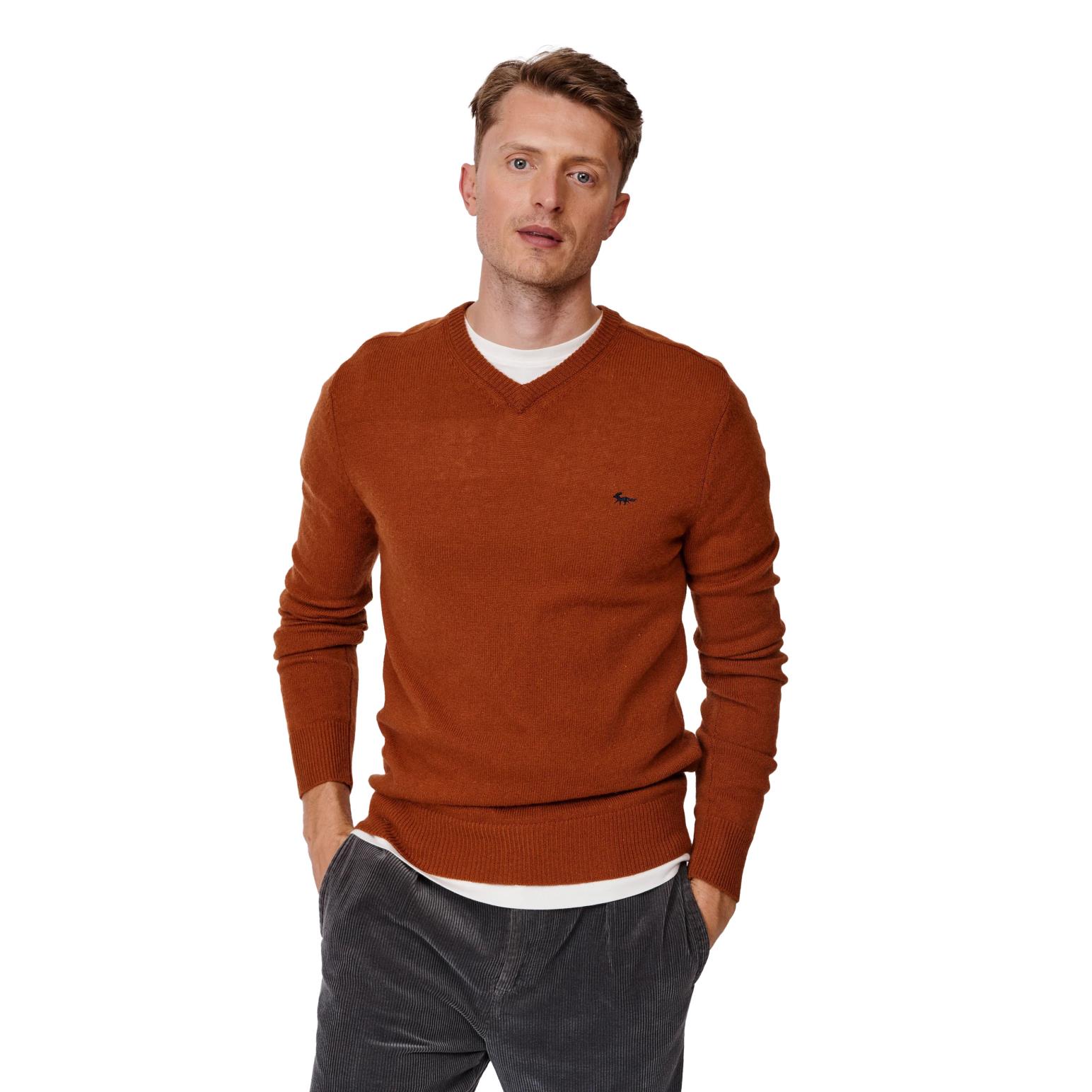 Aubin Eastbourne V Neck Jumper