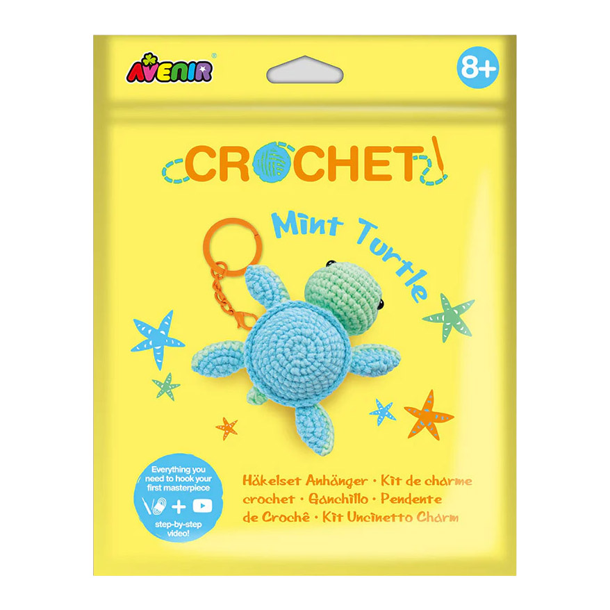 Avenir Crochet Mint Turtle