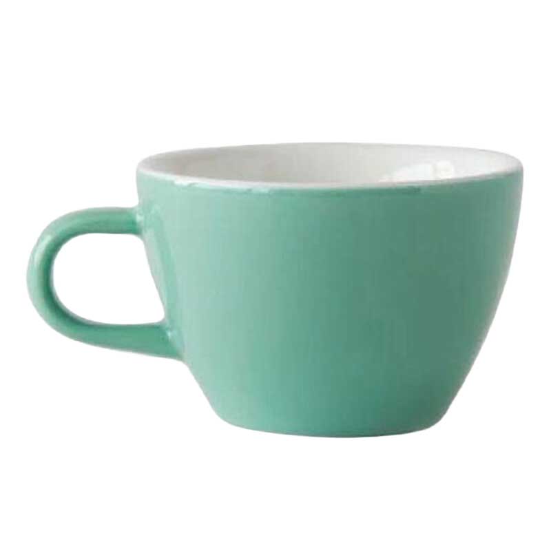 Acme Classic Range Flat White Cup Feijoa Green 150ml