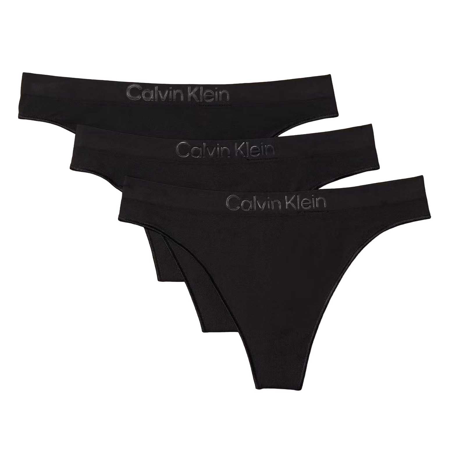 Calvin Klein Bonded Flex Seamless Thong 3 Pack