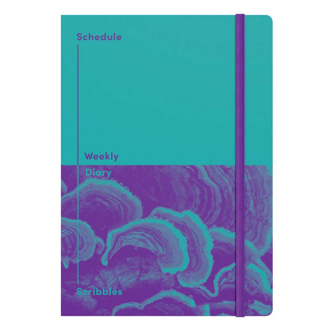 Jumble & Co A5 Week to View Undated Schedules & Scribbles Diary 2027